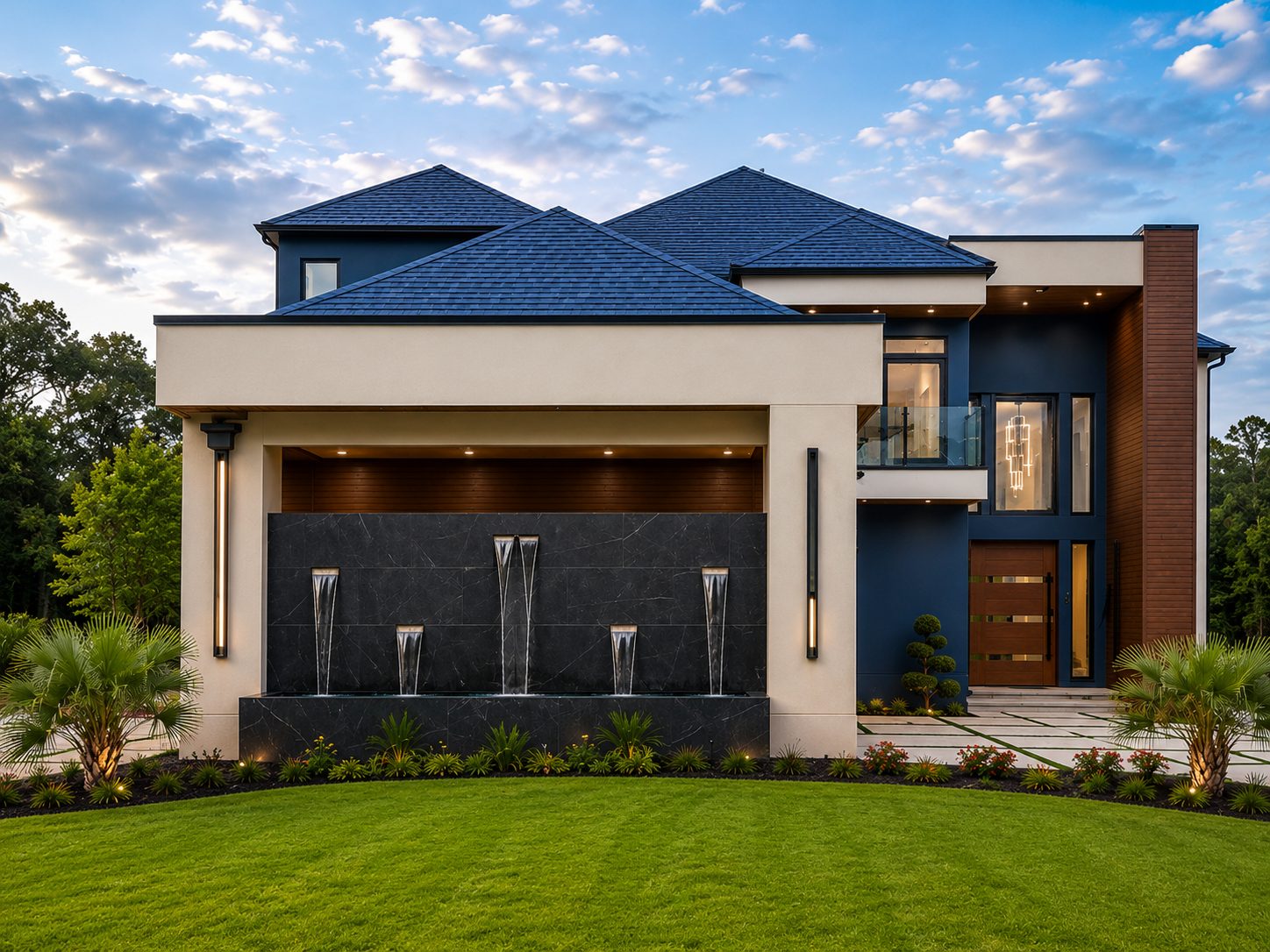 Delivered Bethpage project — completed home